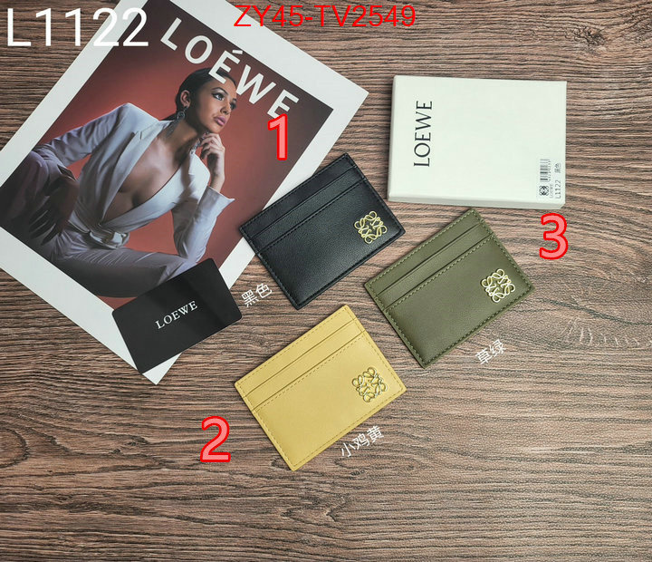 Loewe Bags(4A)-Wallet- how to find designer replica ID: TV2549 $: 45USD,