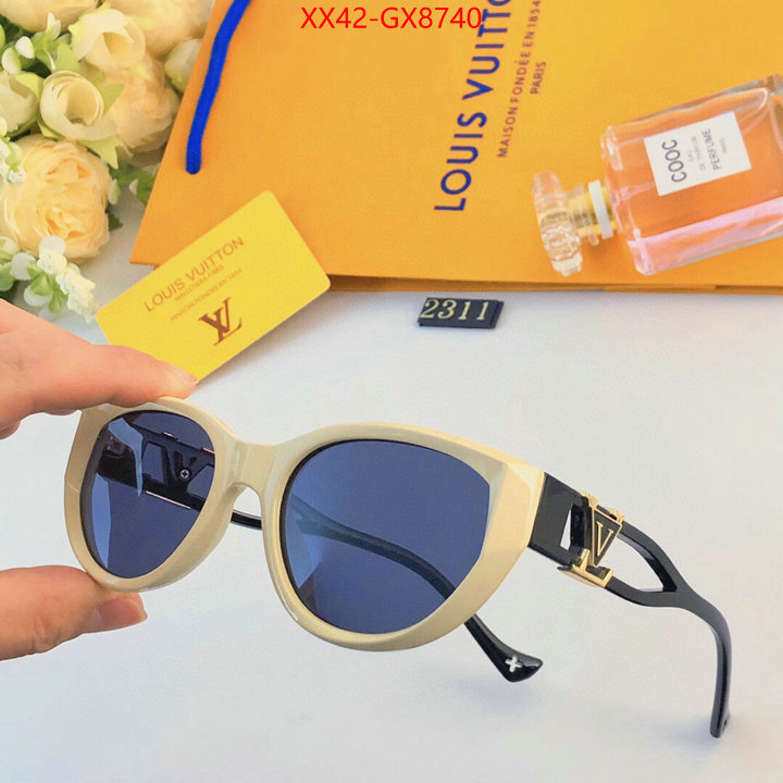 Glasses-LV 2024 luxury replicas ID: GX8740 $: 42USD