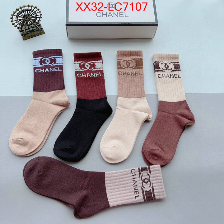Sock-Chanel perfect ID: LC7107 $: 32USD