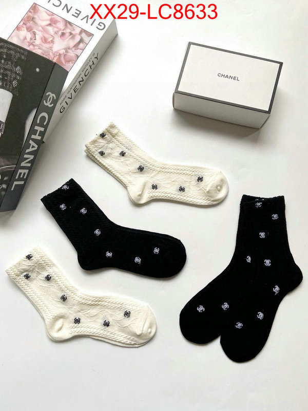 Sock-Chanel buy cheap replica ID: LC8633 $: 29USD