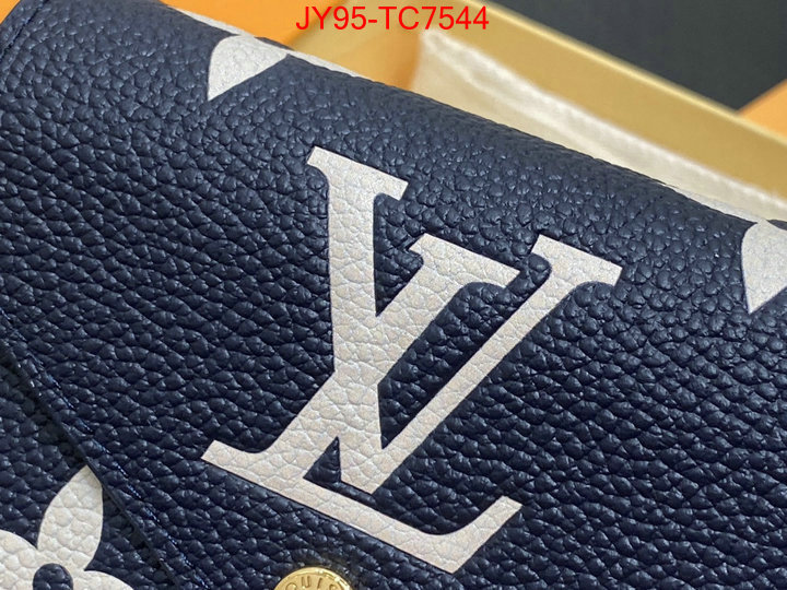 LV Bags(TOP)-Wallet supplier in china ID: TC7544 $: 95USD,