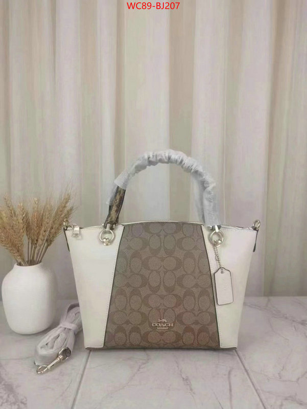 Coach Bags(4A)-Handbag- fake ID: BJ207 $: 89USD,