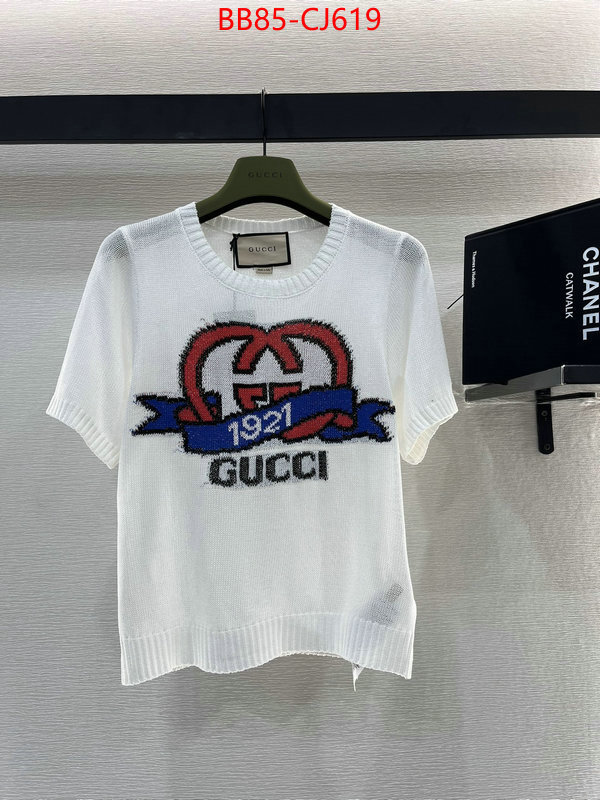 Clothing-Gucci fashion designer ID: CJ619 $: 85USD