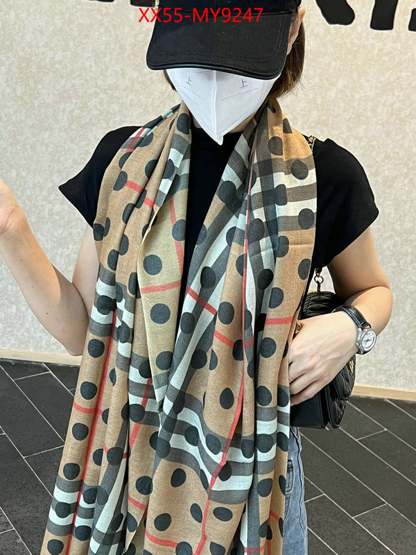 Scarf-Burberry replica 1:1 ID: MY9247 $: 55USD