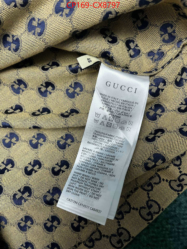 Clothing-Gucci top quality designer replica ID: CX8797