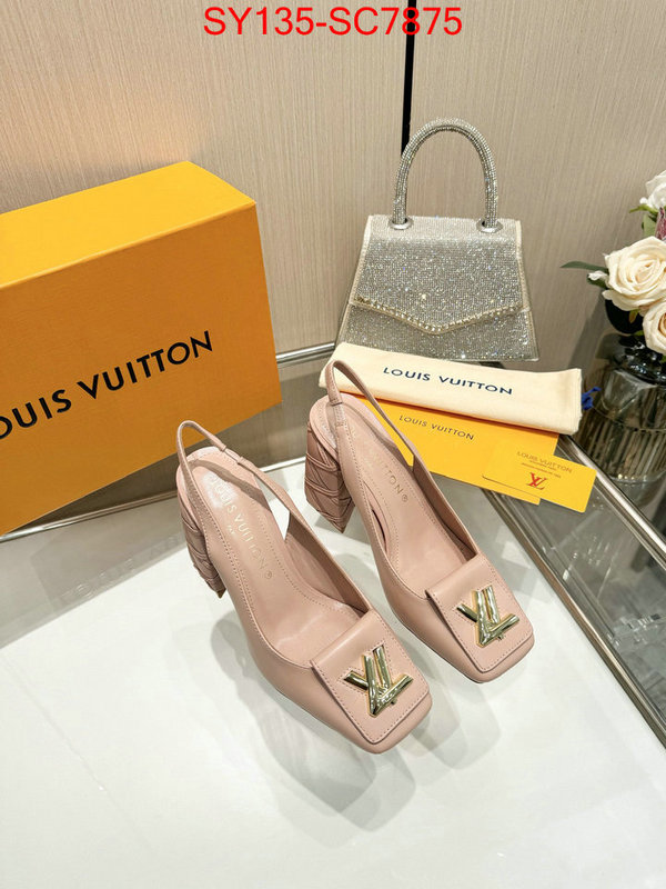 Women Shoes-LV wholesale imitation designer replicas ID: SC7875 $: 135USD