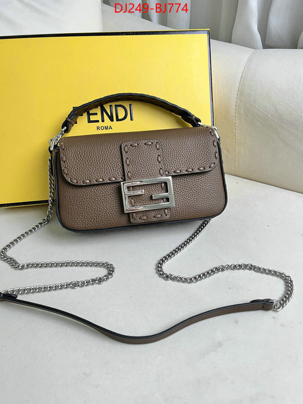 Fendi Bags(TOP)-Baguette top perfect fake ID: BJ774 $: 249USD,