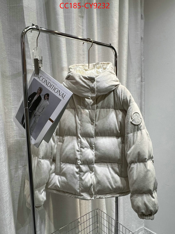 Down jacket Women-Moncler high quality perfect ID: CY9232 $: 185USD