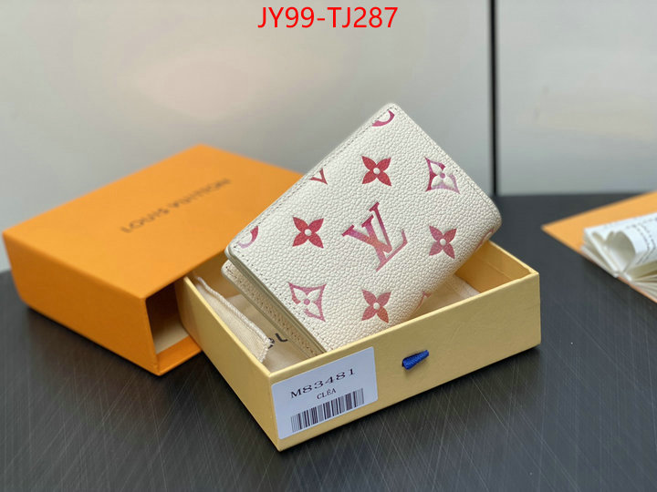 LV Bags(TOP)-Wallet buy aaaaa cheap ID: TJ287 $: 99USD,