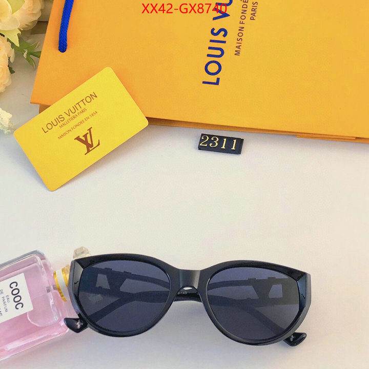 Glasses-LV 2024 luxury replicas ID: GX8740 $: 42USD