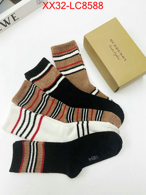 Sock-Burberry aaaaa replica ID: LC8588 $: 32USD