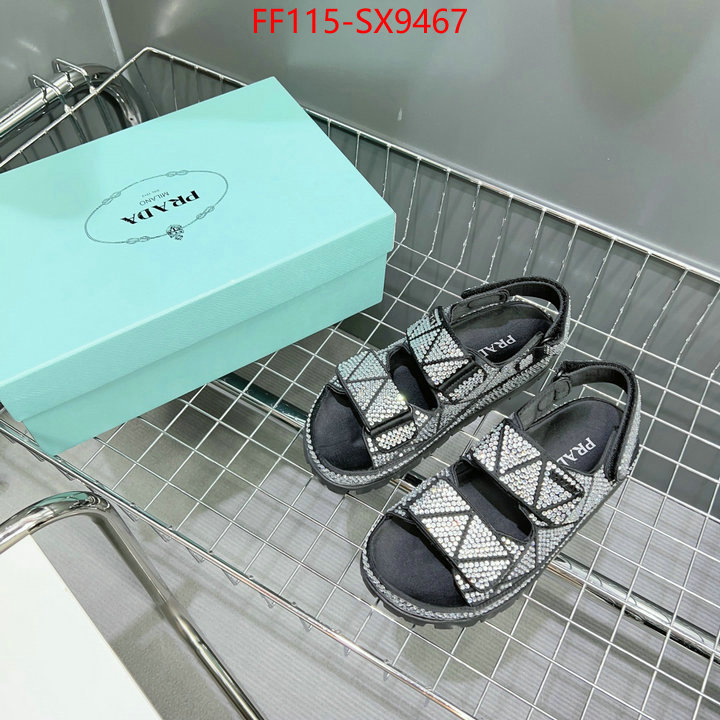 Women Shoes-Prada 1:1 clone ID: SX9467 $: 115USD