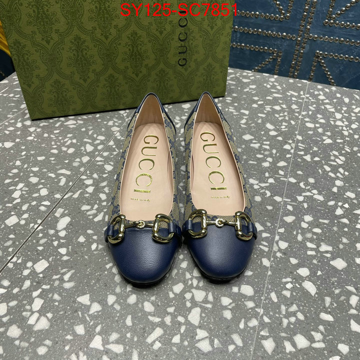 Women Shoes-Gucci replica aaaaa designer ID: SC7851 $: 125USD