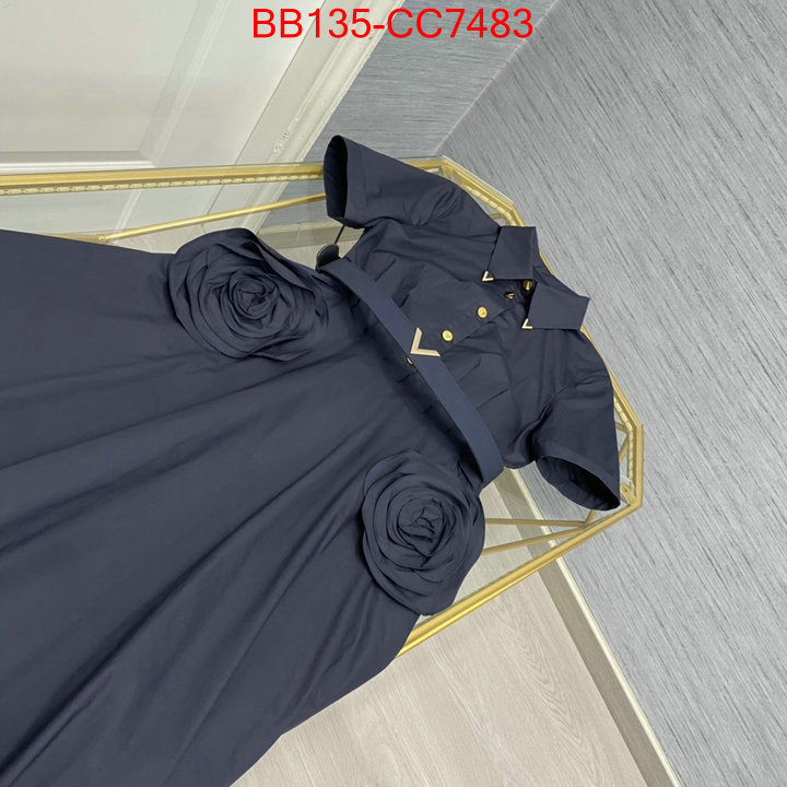 Clothing-Valentino top quality ID: CC7483 $: 135USD