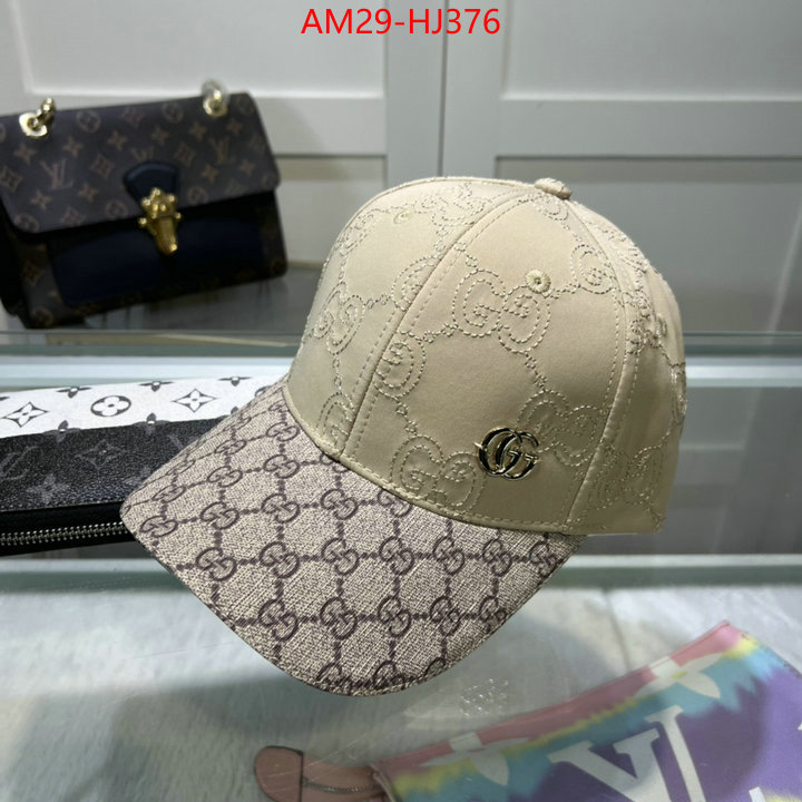 Cap(Hat)-Gucci quality replica ID: HJ376 $: 29USD