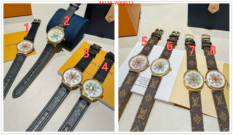 Watch(4A)-LV high-end designer ID: WX9512 $: 139USD