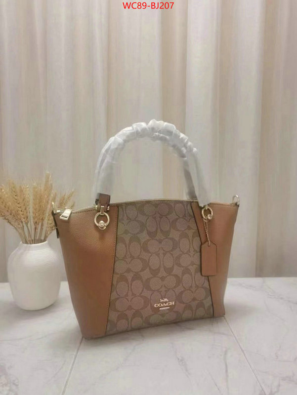 Coach Bags(4A)-Handbag- fake ID: BJ207 $: 89USD,