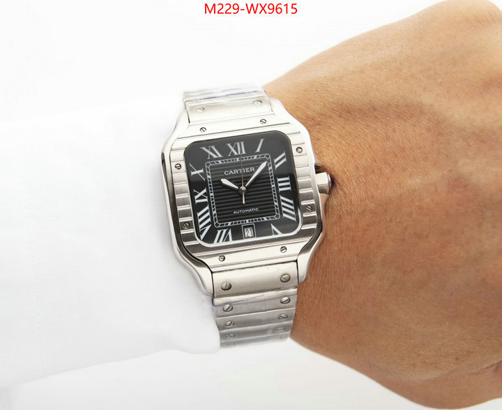 Watch(TOP)-Cartier buy 1:1 ID: WX9615 $: 229USD