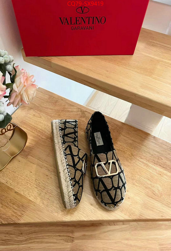 Women Shoes-Valentino aaaaa replica designer ID: SX9419 $: 79USD