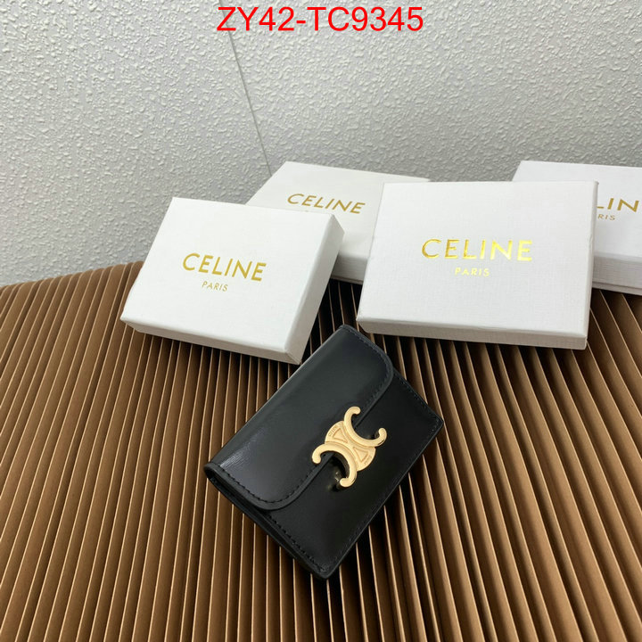 CELINE Bags(4A)-Wallet what is a counter quality ID: TC9345 $: 42USD,