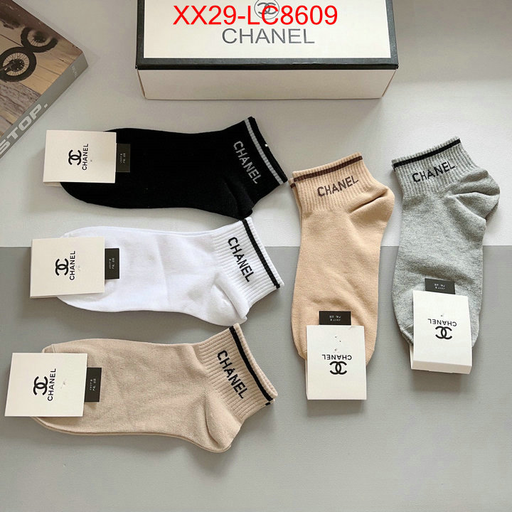 Sock-Chanel unsurpassed quality ID: LC8609 $: 29USD