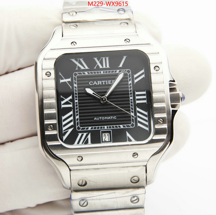 Watch(TOP)-Cartier buy 1:1 ID: WX9615 $: 229USD