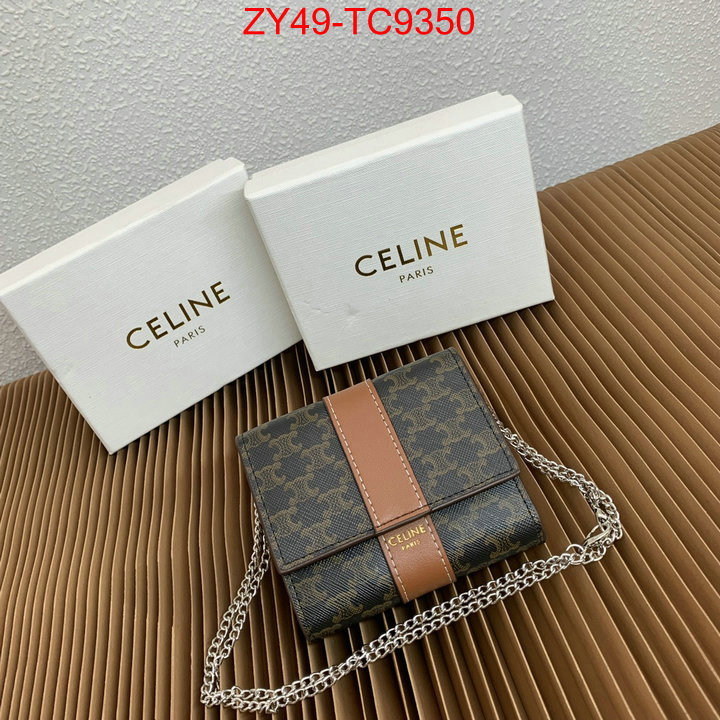 CELINE Bags(4A)-Wallet buy high-quality fake ID: TC9350 $: 49USD,