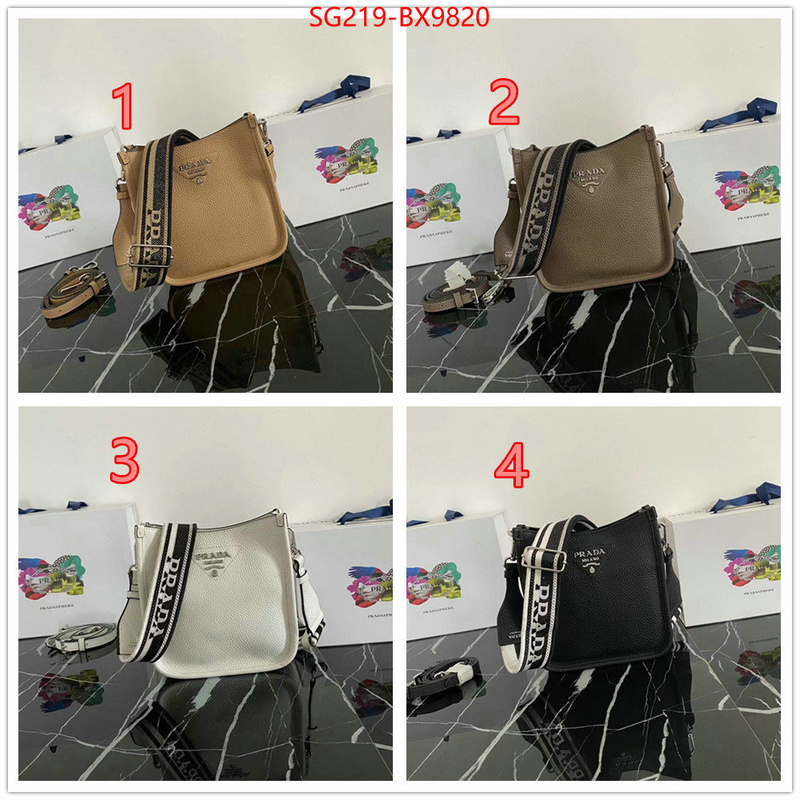 Prada Bags(TOP)-Crossbody- what's best ID: BX9820 $: 219USD,