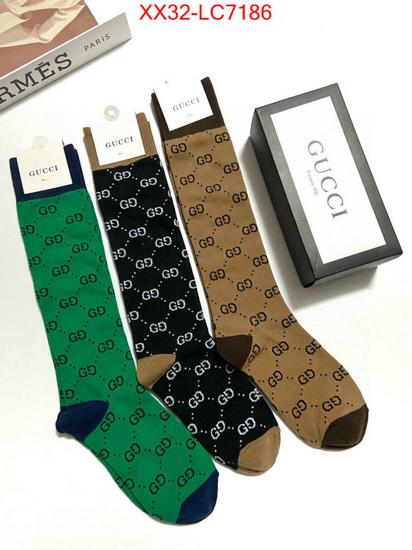 Sock-Gucci high quality replica designer ID: LC7186 $: 32USD