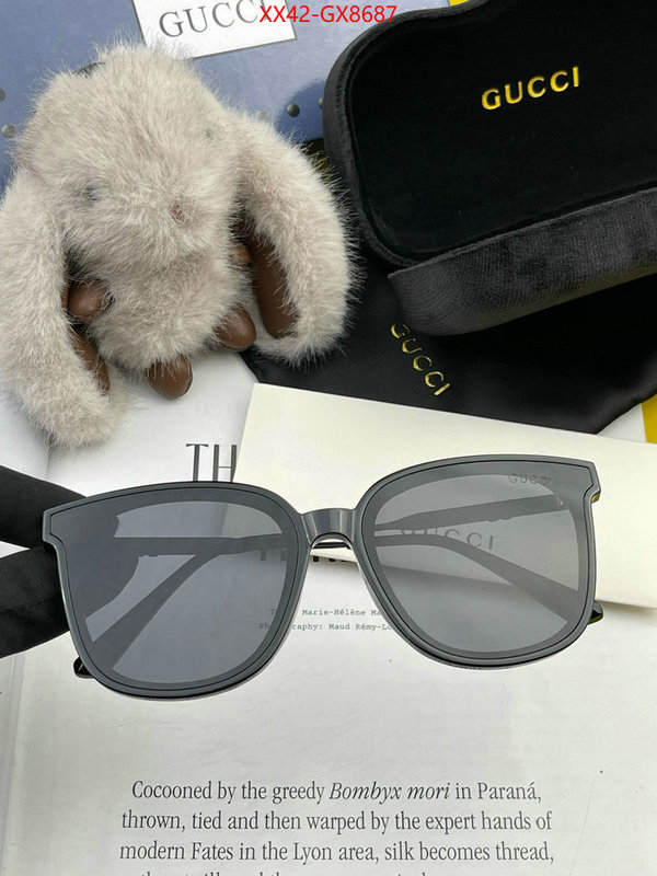 Glasses-Gucci buy first copy replica ID: GX8687 $: 42USD