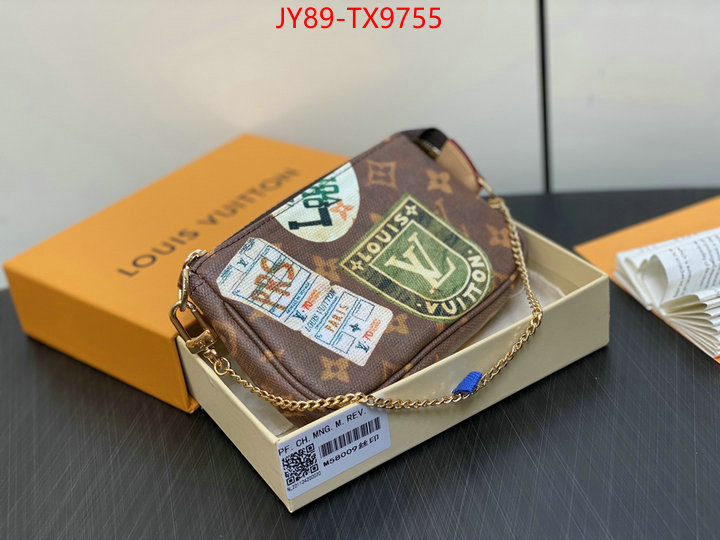 LV Bags(TOP)-Wallet the highest quality fake ID: TX9755 $: 89USD,