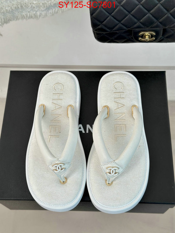 Women Shoes-Chanel exclusive cheap ID: SC7801 $: 125USD