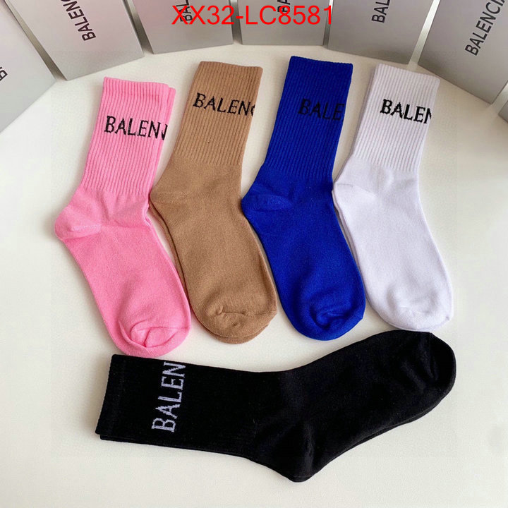 Sock-Balenciaga we provide top cheap aaaaa ID: LC8581 $: 32USD