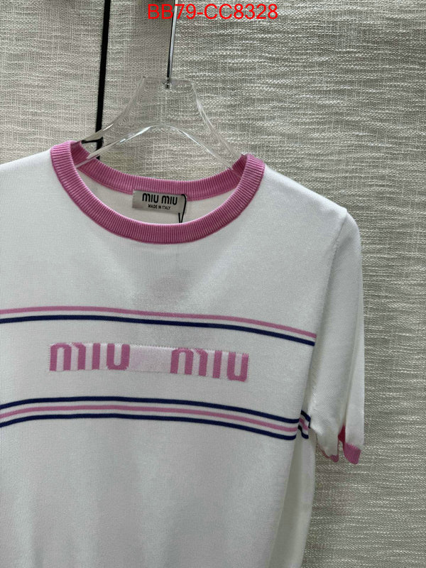 Clothing-MIU MIU aaaaa replica designer ID: CC8328 $: 79USD