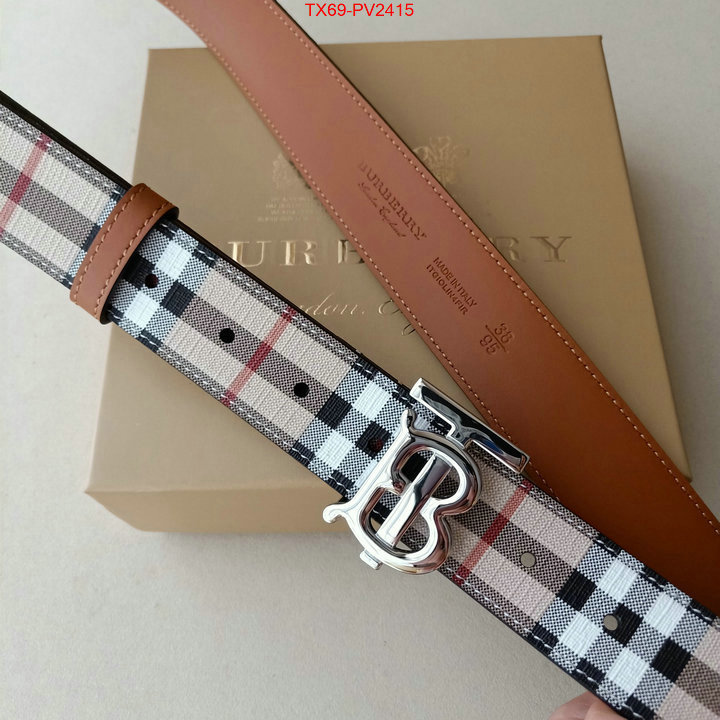 Belts-Burberry luxury cheap replica ID: PV2415 $: 69USD