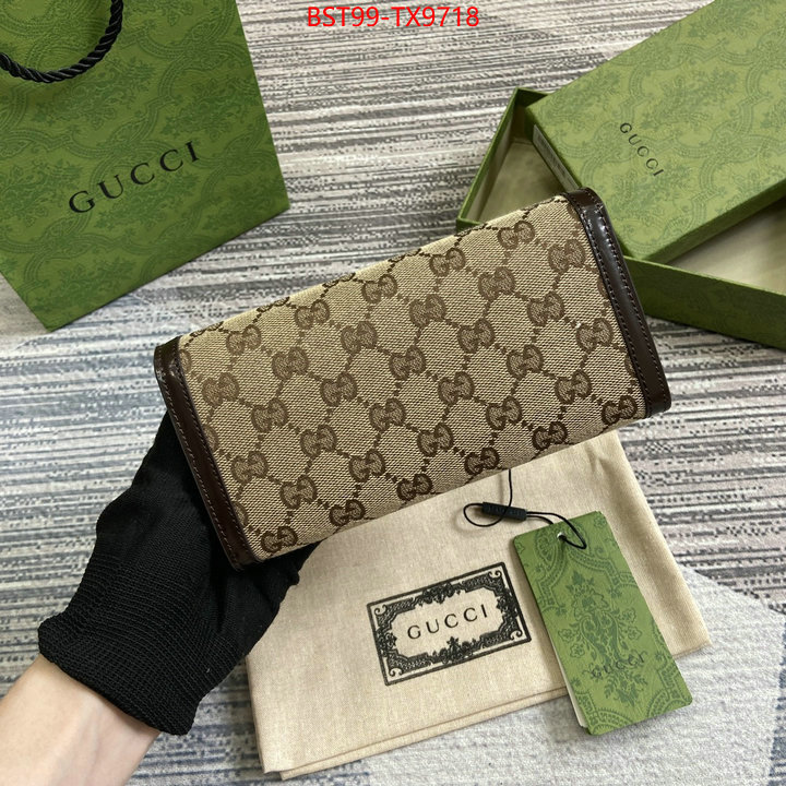 Gucci Bags(TOP)-Wallet- replica aaaaa+ designer ID: TX9718 $: 99USD,