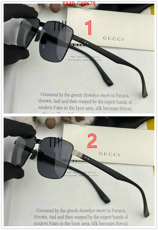 Glasses-Gucci cheap high quality replica ID: GX8678 $: 49USD