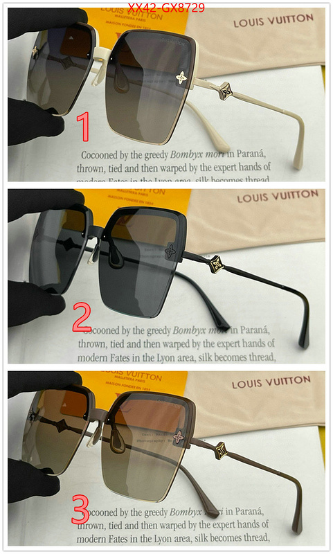 Glasses-LV the online shopping ID: GX8729 $: 42USD