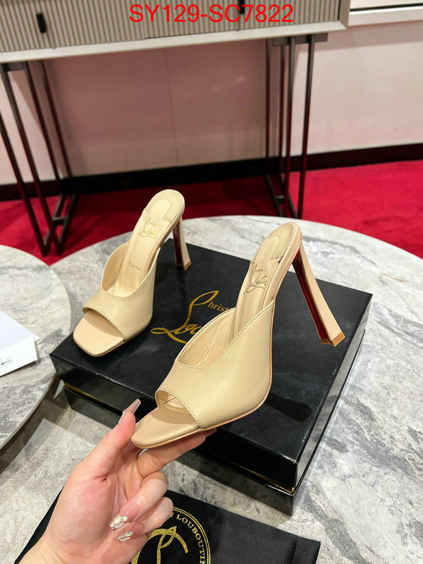 Women Shoes-Christian Louboutin are you looking for ID: SC7822 $: 129USD