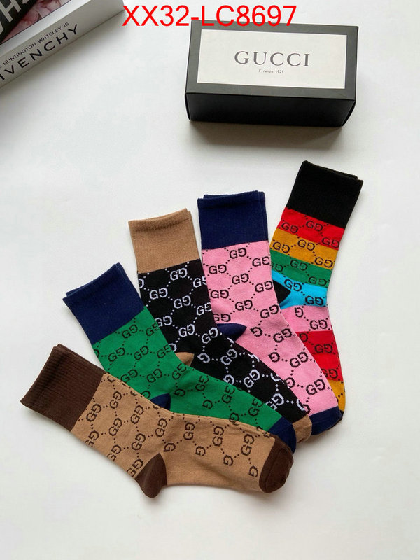 Sock-Gucci the best affordable ID: LC8697 $: 32USD