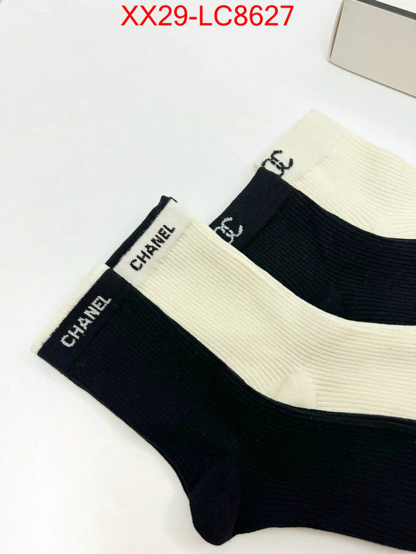 Sock-Chanel replica aaaaa+ designer ID: LC8627 $: 29USD