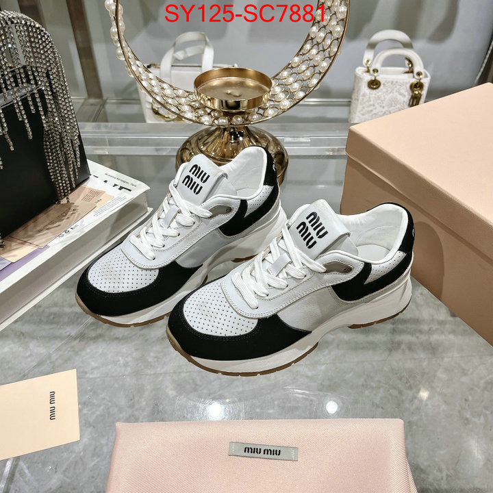 Women Shoes-Miu Miu high quality replica ID: SC7881 $: 125USD