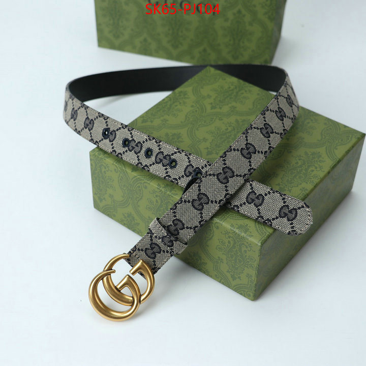 Belts-Gucci fake designer ID: PJ104 $: 65USD