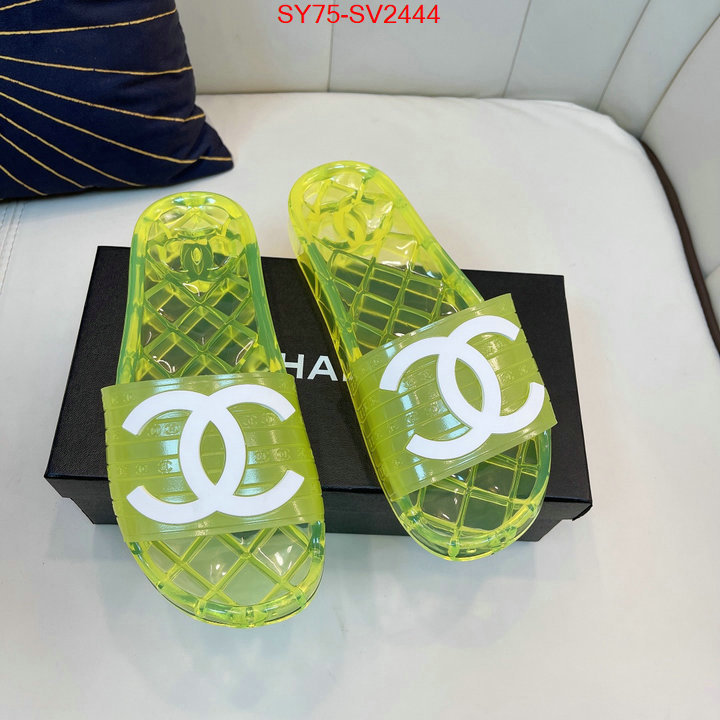 Men shoes-Chanel designer 1:1 replica ID: SV2444 $: 75USD