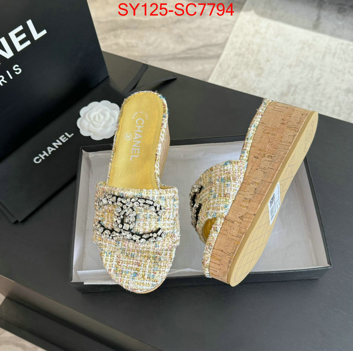 Women Shoes-Chanel brand designer replica ID: SC7794 $: 125USD