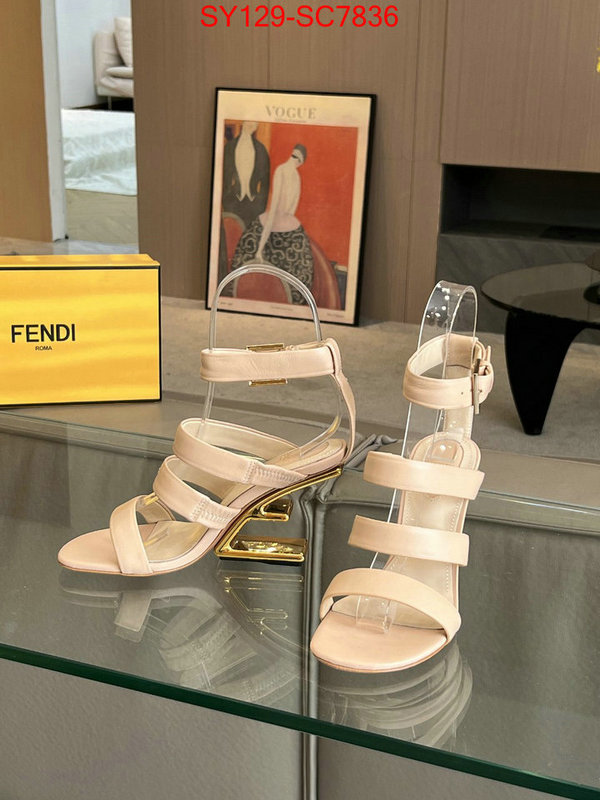 Women Shoes-Fendi is it ok to buy replica ID: SC7836 $: 129USD