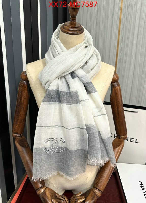 Scarf-Chanel best site for replica ID: MC7587 $: 72USD