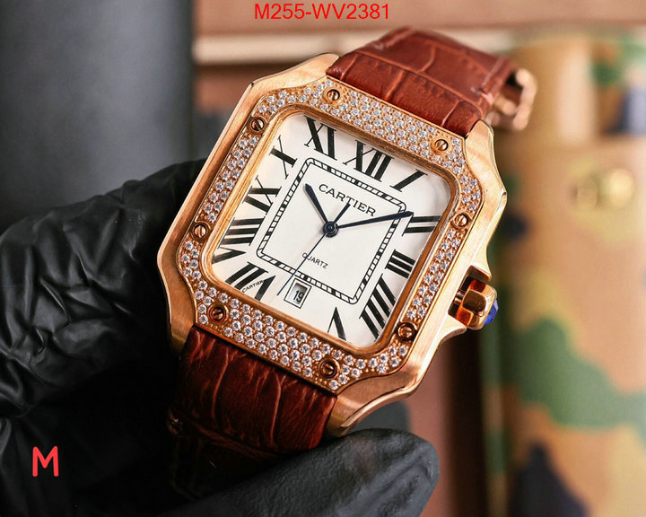 Watch(TOP)-Cartier what's the best place to buy replica ID: WV2381 $: 255USD