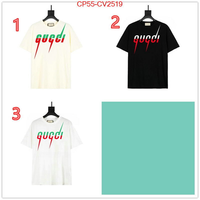 Clothing-Gucci fake aaaaa ID: CV2519 $: 55USD