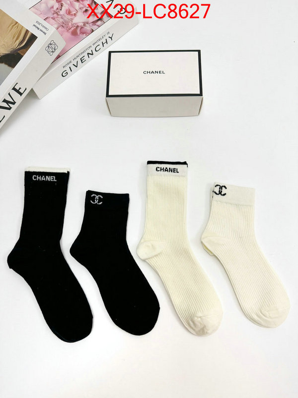 Sock-Chanel replica aaaaa+ designer ID: LC8627 $: 29USD